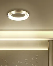 LED Ceiling Lamp ATARAN Metal Gold_1154889