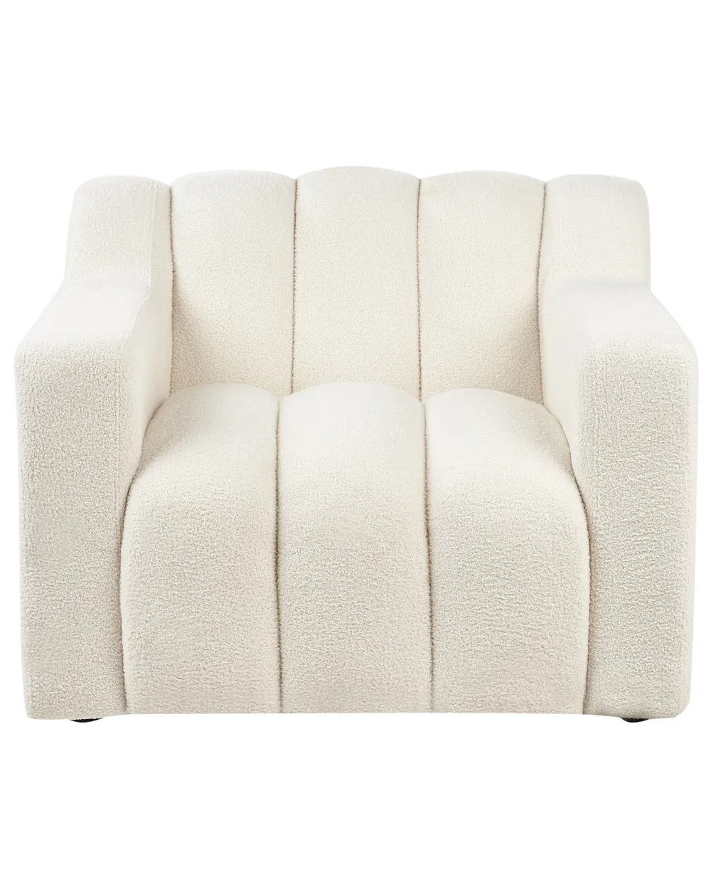 Sessel AGERUP Bouclé Cremeweiß_959530