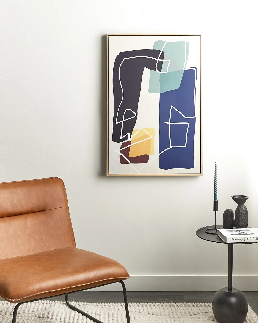 Canvas FRISA 63 x 99 cm Abstraktes Muster Bunt