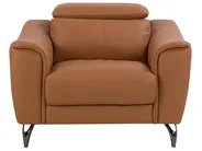 Sofa Set 4-Sitzer NARWIK Echtleder Braun_720660