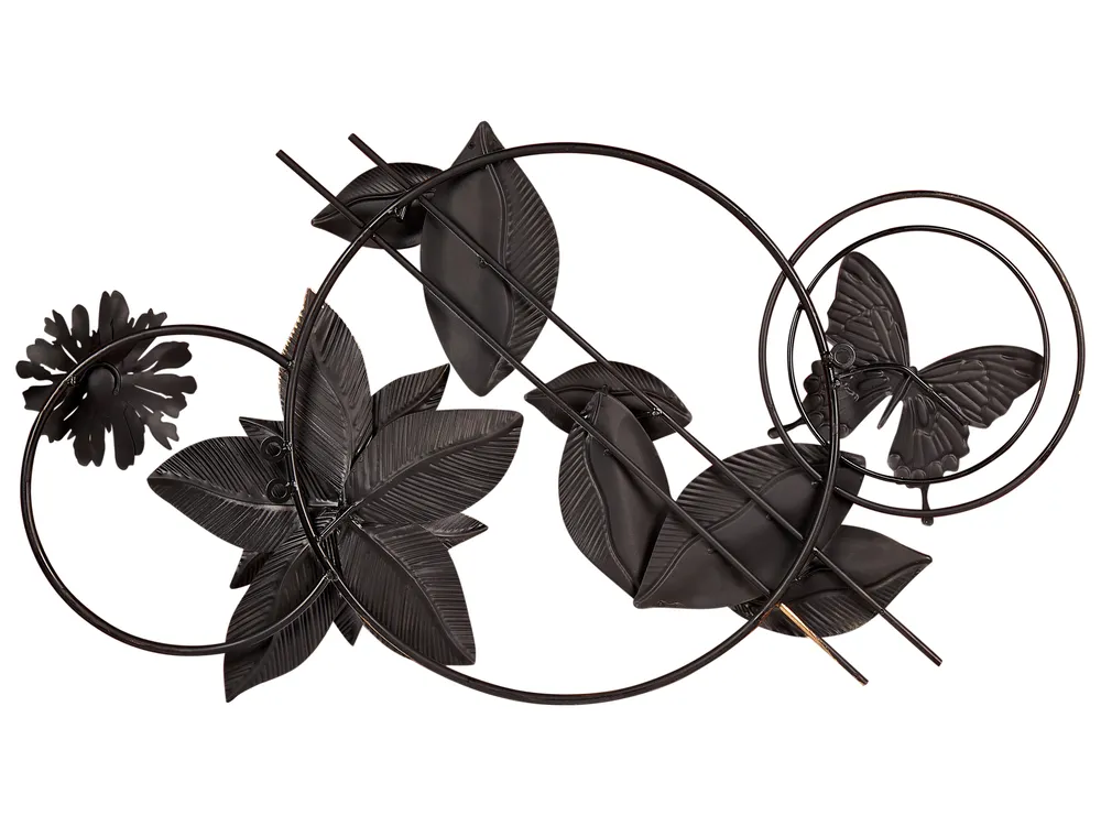 Wall Decor Flower THORIUM Metal 44 cm Multicolour_933889