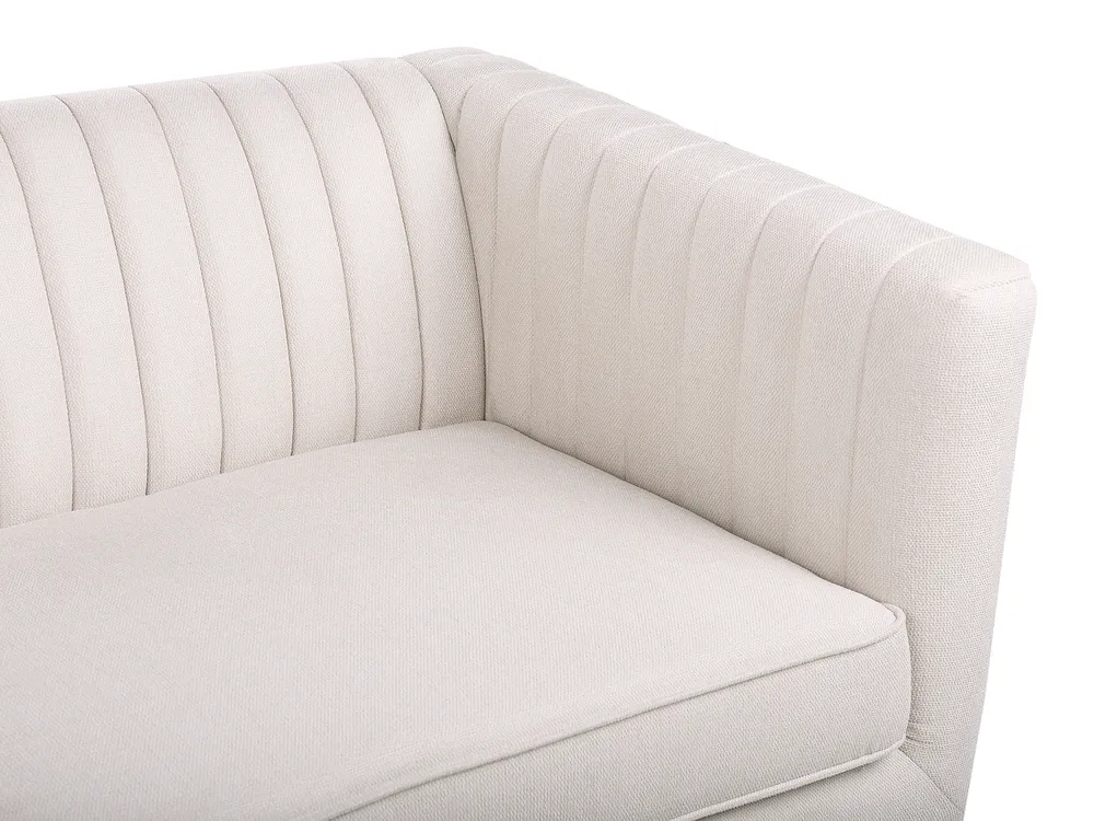 Sofa 3-Sitzer SKAULE Stoff Beige_894076