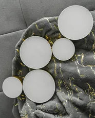 Kuscheldecke GODAVARI 130 x 180 cm Grau_858111