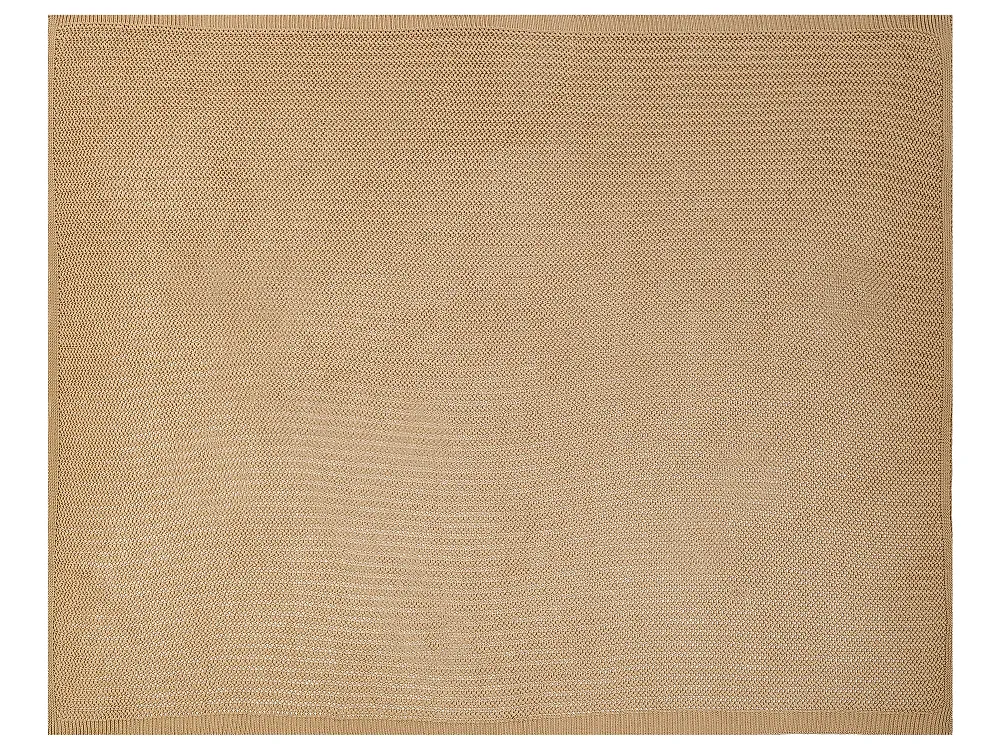 Sprei ILEN Katoen 150 x 200 cm Lichtbruin_917801