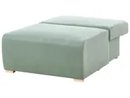 Modul Ecksofa NERBO Stoff Hellgrün linksseitig_1035364