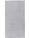 Shaggy-Teppich DEMRE Hellgrau 80 x 150 cm