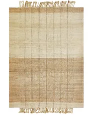 Teppich KARKIN Beige 160 x 230 cm Jute_846513