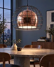 Pendant Lamp LIRI Metal Copper_1182429