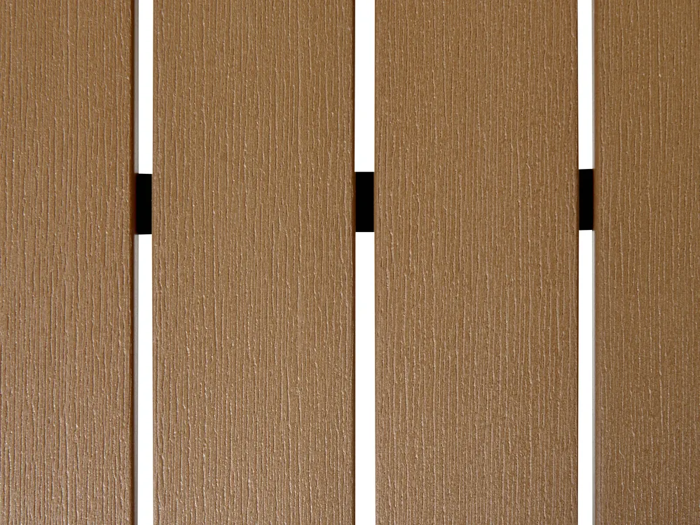 Gartenmöbel Set mit Bänken 6-Sitzer NARDO Braun / Schwarz_862922