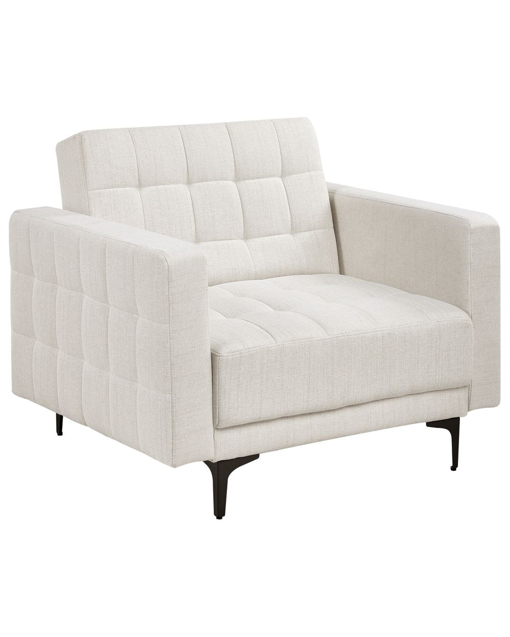 Fauteuil ABERDEEN Stof Gebroken wit