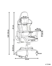 Gaming Chair VOLTIXA Faux Leather Black_1133751