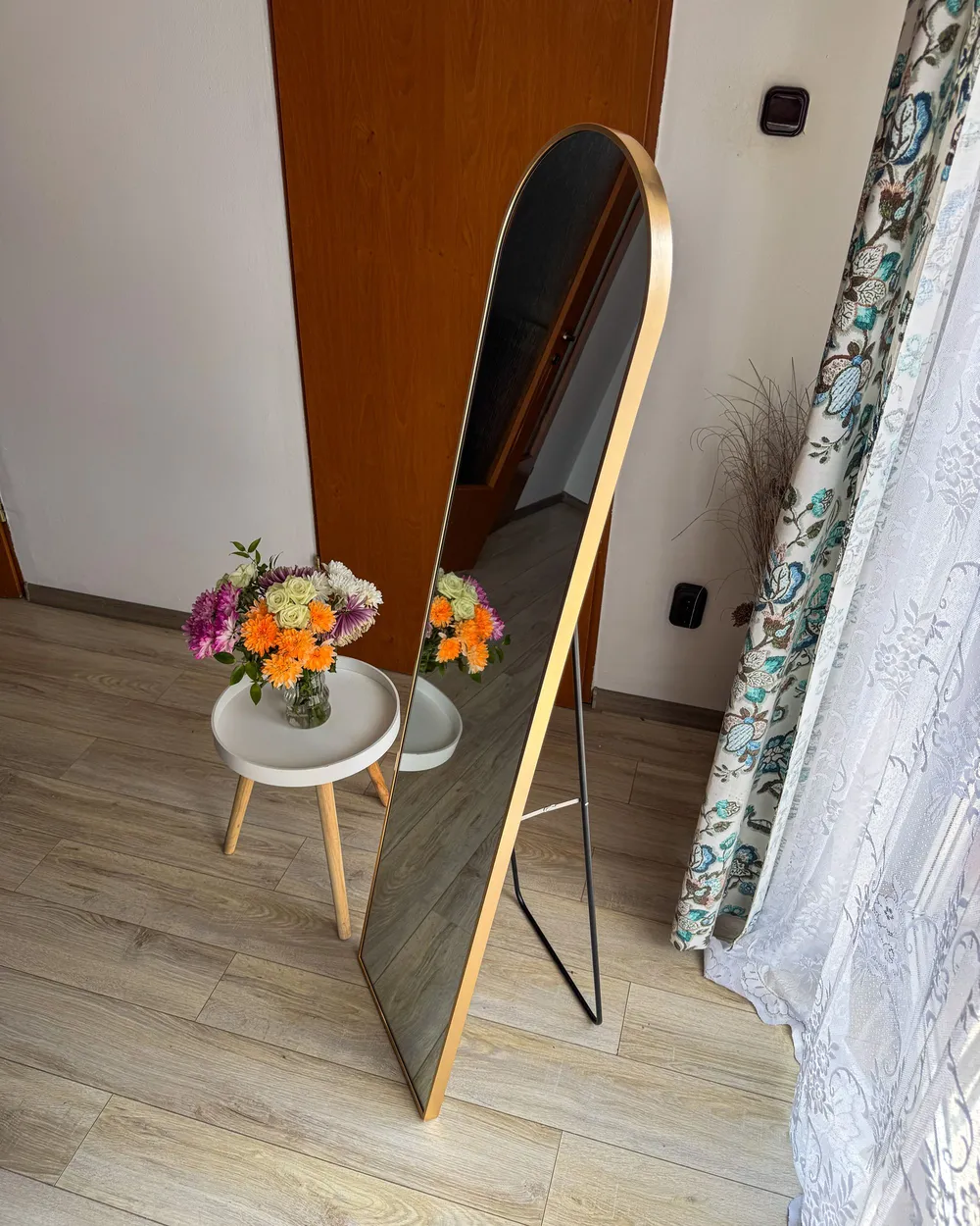 Standing Mirror BAGNOLET 150 cm Metal Gold_1154668