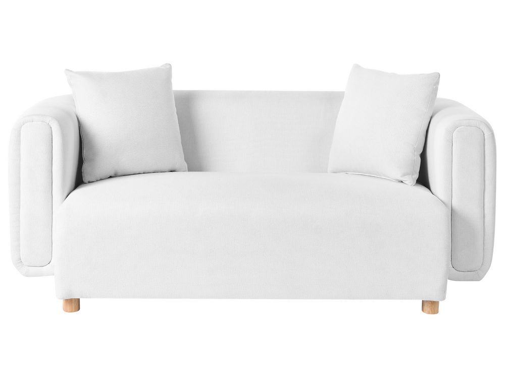Sofa dvosjed LILLEROD Tkanina Bijeli