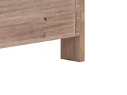 Garten Ecksofa 5-Sitzer MARETTIMO zertifiziertes Akazienholz Cremeweiß linksseitig_1081742