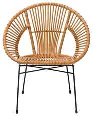 Dining Chair SARITA Rattan Natural_734926