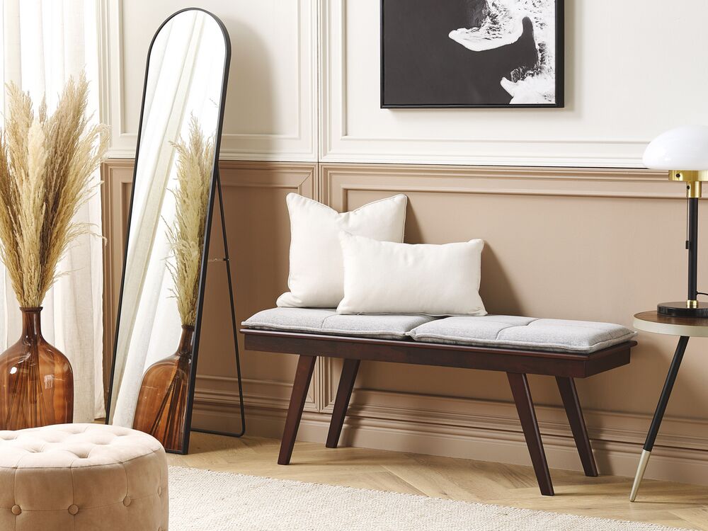 Bench EXTON Blago temno rjava/siva