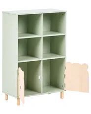 Bücherregal mit 3 Ebenen NOBBY 90 cm Hellgrün_1027836