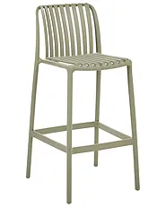 Set mit 2 Barstühlen ARICCIA Kunststoff Grün_1149262