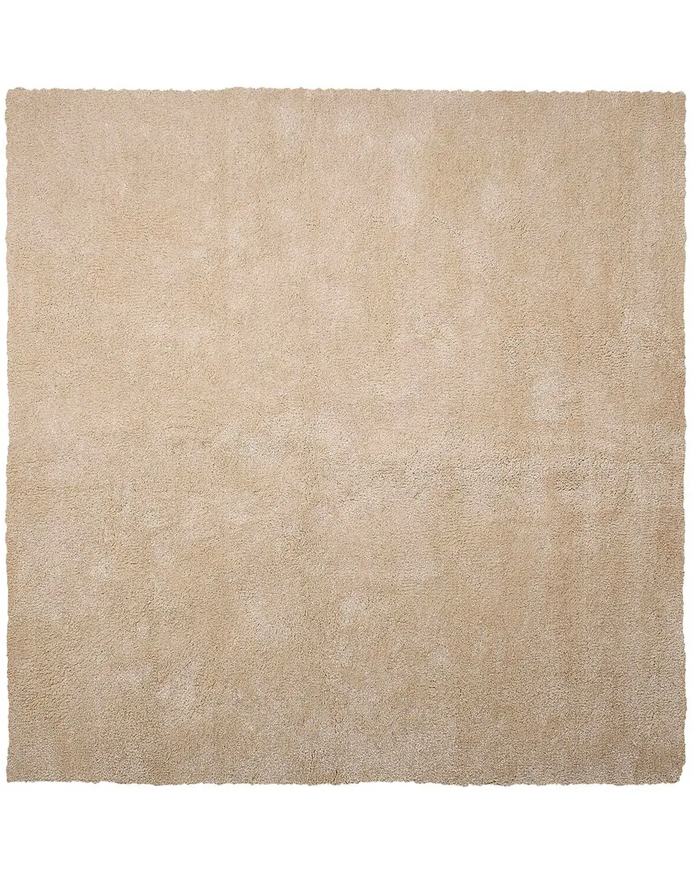 Shaggy-Teppich DEMRE Beige 200 x 200 cm