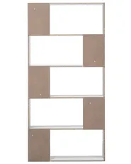 Bücherregal mit 5 Ebenen ORILLA 174 cm Weiß_708080
