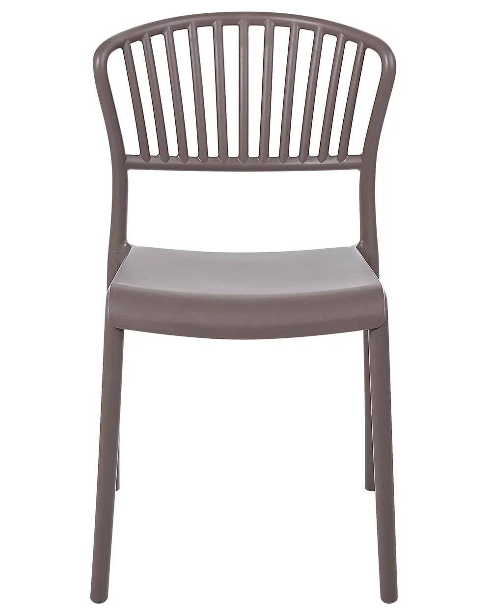 Gartenstuhl 4er Set GELA Taupe_825383