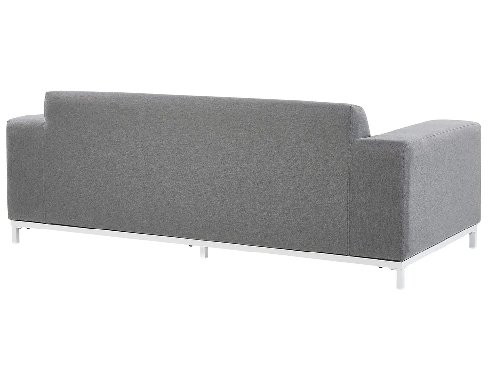 Garden Sofa 2 Seater ROVIGO Grey_784942