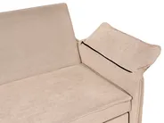 Schlafsofa HORMA Stoff Hellbraun_1030103