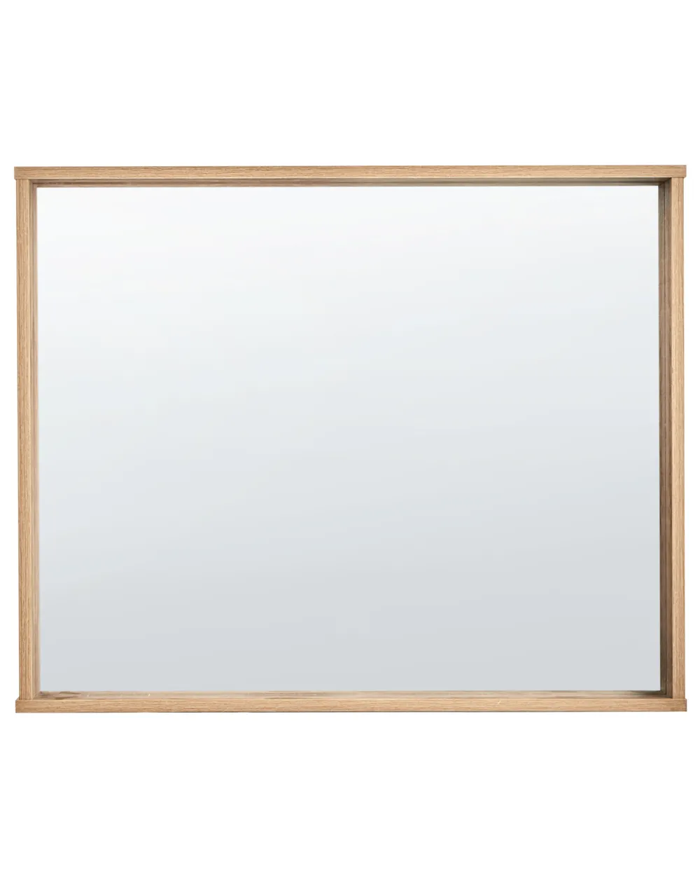 Wandspiegel ROSELL 80 cm 65 cm Hellbraun
