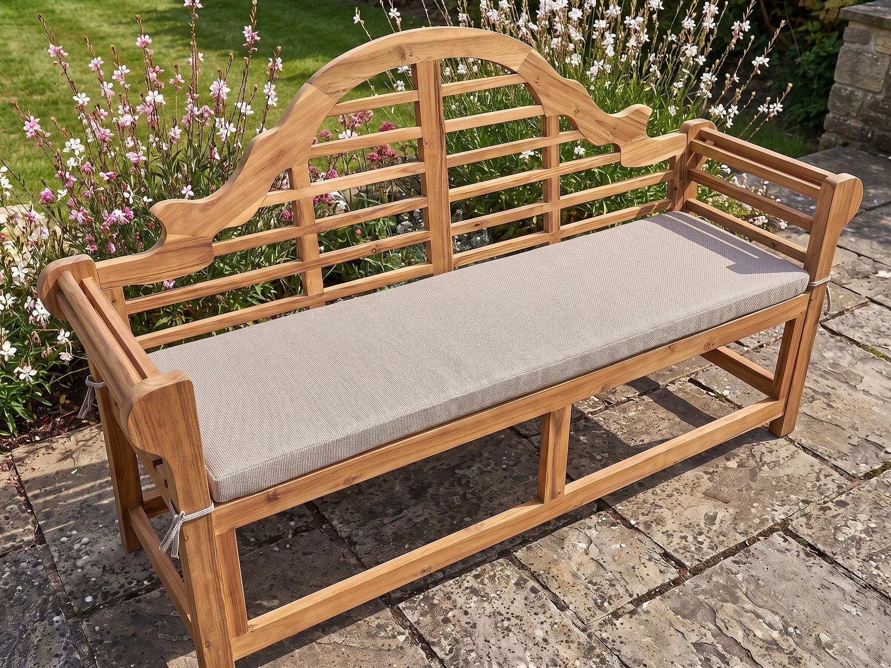 Bankauflage MARLBORO 151 x 46 cm Beige_1119020