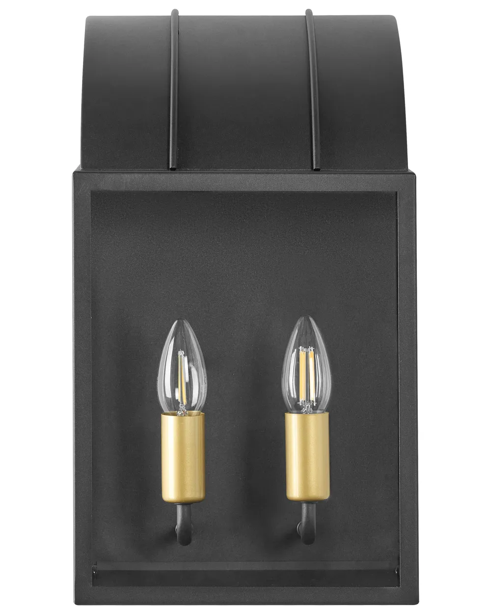 Außenwandleuchte 2er Set BELITSA Schwarz_1099970