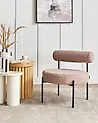Sessel ALPHA Bouclé Taupe