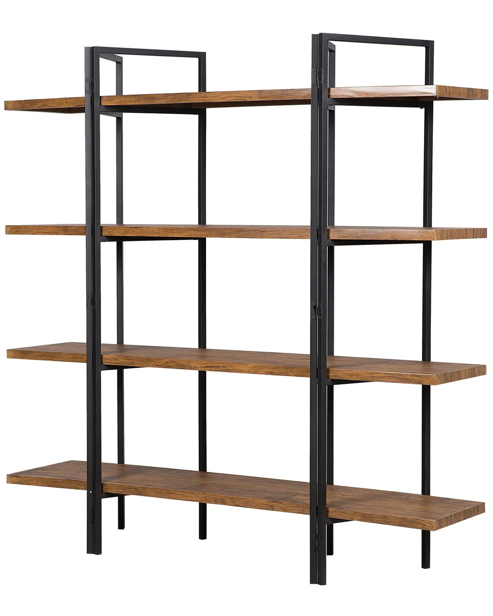 Regal mit 4 Ebenen COMPTON 165 cm Dunkelbraun_732968