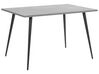 Esstisch SANTIAGO Grauer Betoneffekt 120 cm 80 cm
