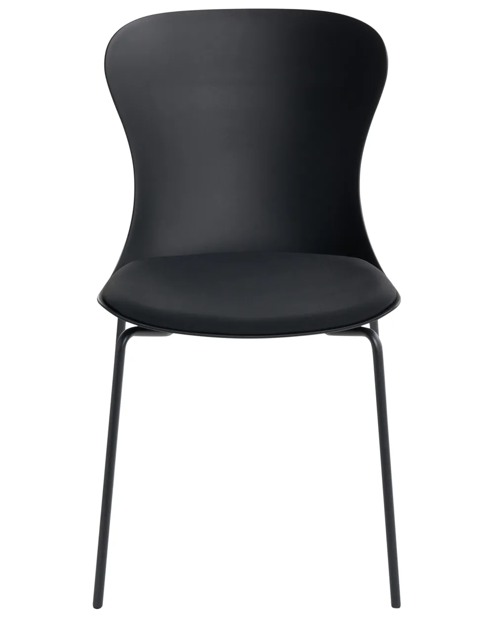 Set of 2 Dining Chairs PITSBURG  Black_1076794