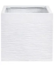Plant Pot PAROS 30 cm White_1065433