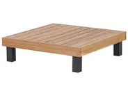 Garten Ecksofa mit Tisch 5-Sitzer FRAZZANO modular zertifiziertes Akazienholz Grau_932983