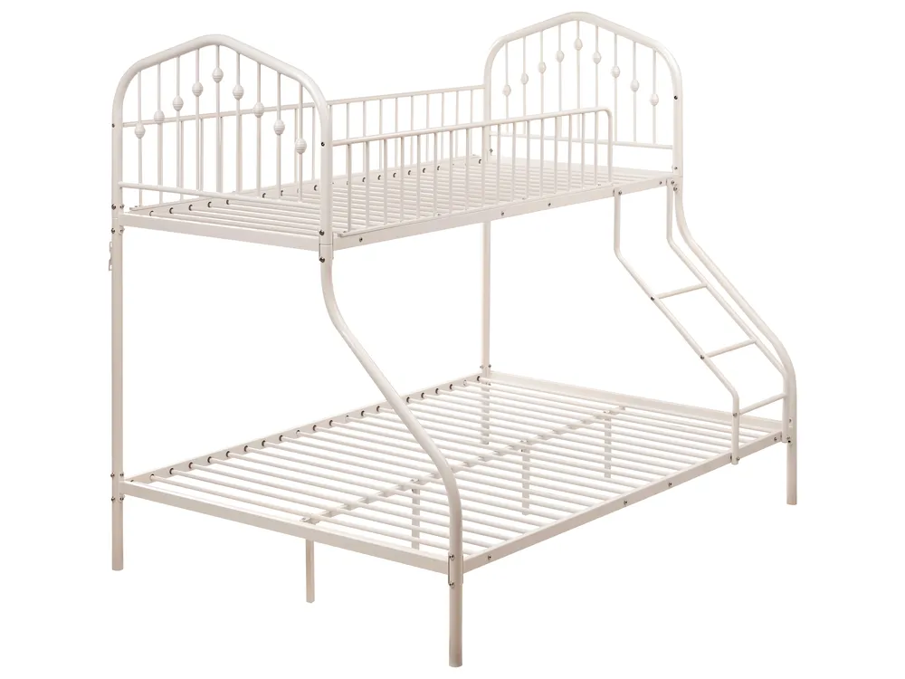 Bunk Bed Metal CHAMONIX 90/140 x 200 cm Beige_1115581