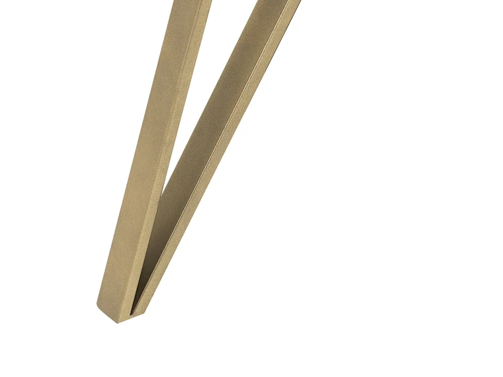 Esstisch MOLDEN Marmor Optik / Gold 150 cm 80 cm_790638