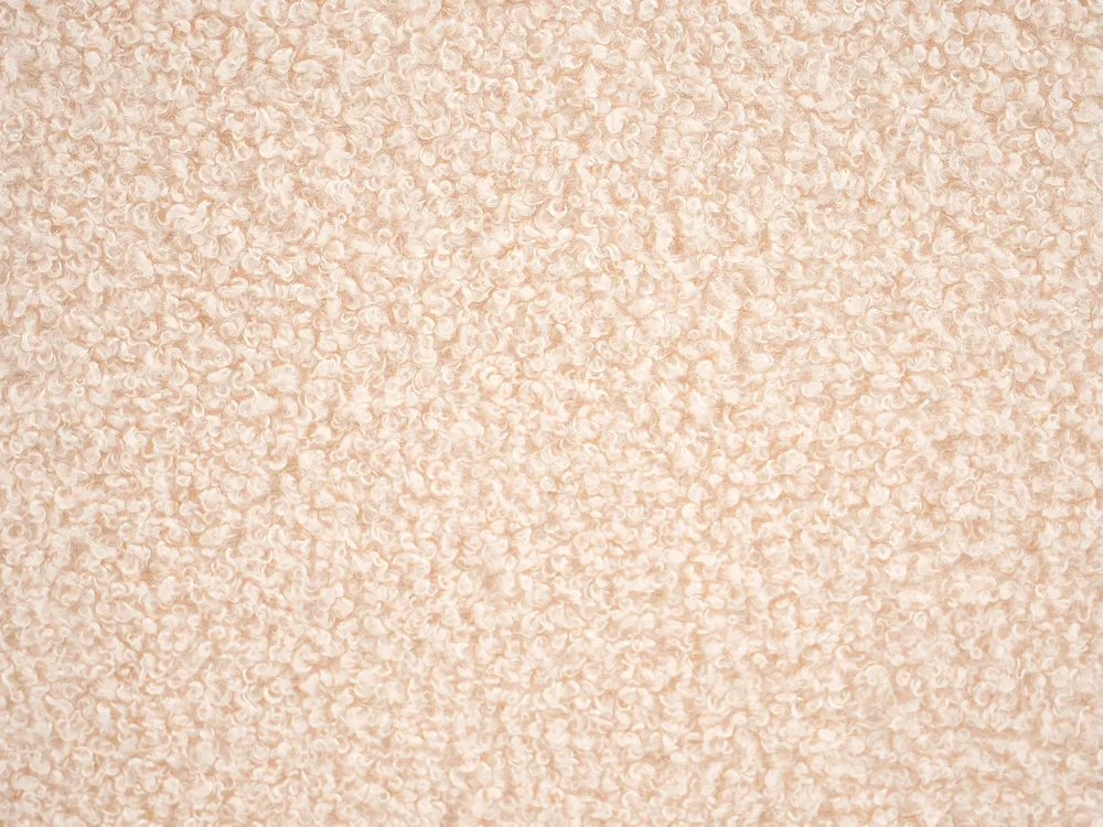 Pouf SINCLAIR Bouclé Beige_992371