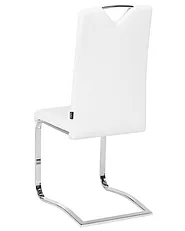Set of 2 Dining Chairs PICKNES Faux Leather Off-White_1156950