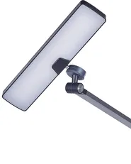 LED Schreibtischlampe LACERTA mit kabellosem Ladegerät Metall Schwarz_855153
