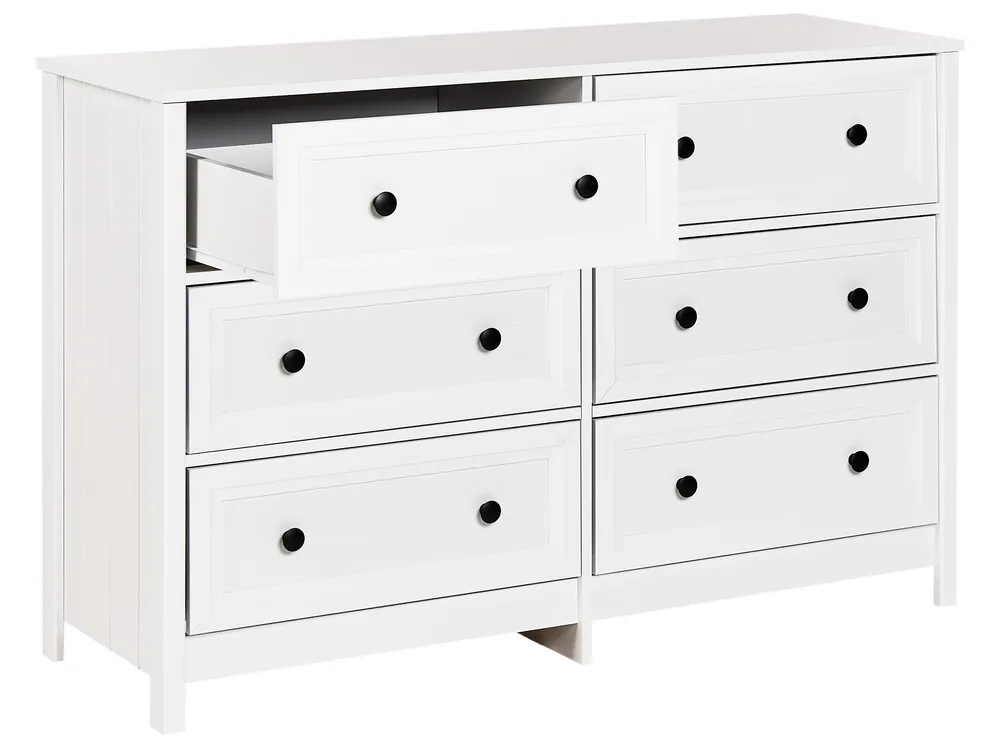6 Drawer Chest HAZELVALE White_949989
