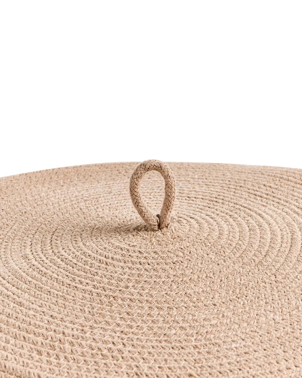 Aufbewahrungskorb 2er Set SILOPI Baumwolle Beige_1067315