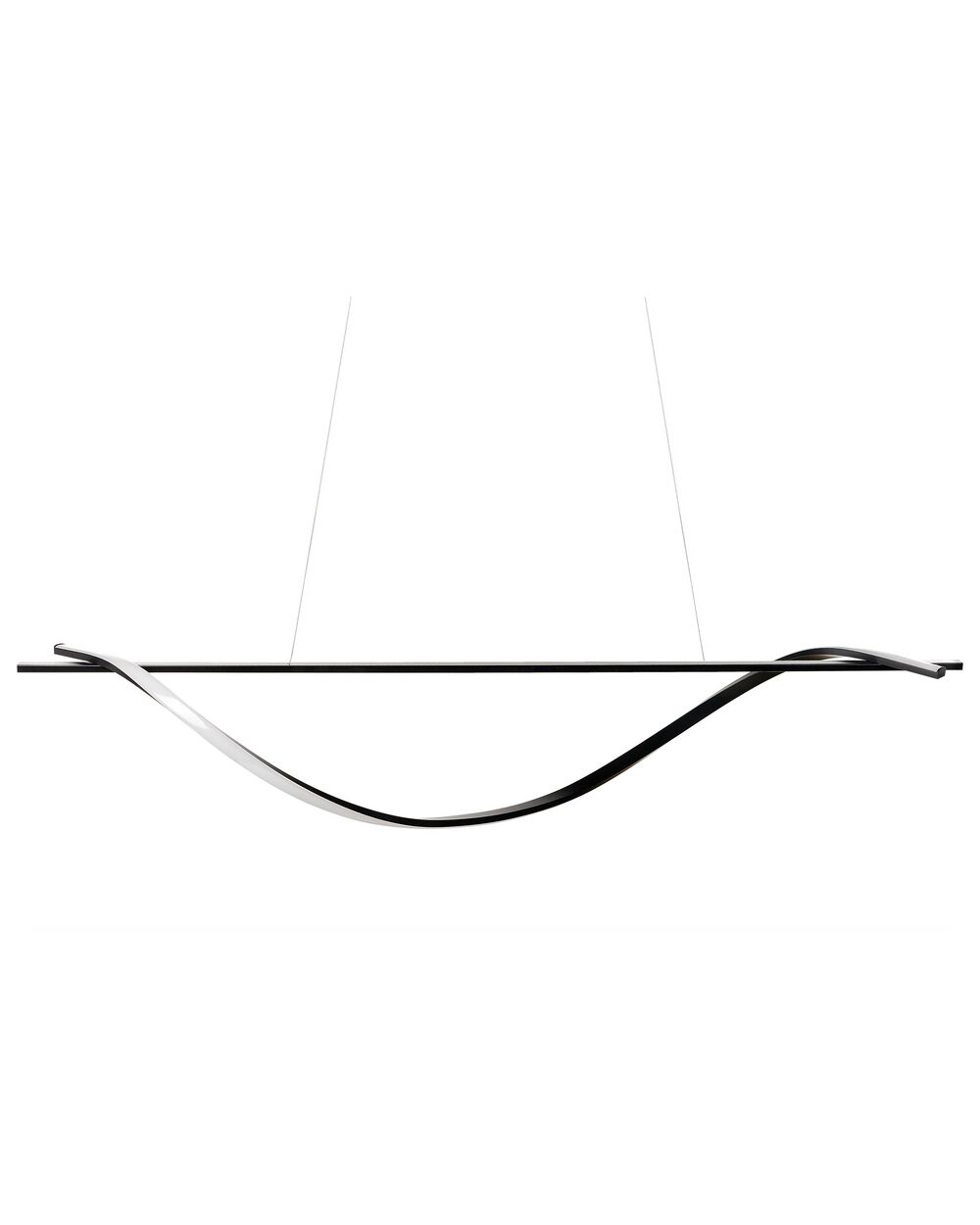 LED hanglamp BODRI Metaal Zwart