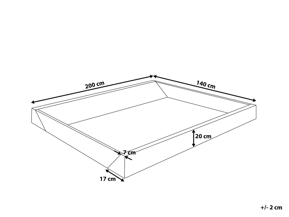 Waterbed Safety Liner SIMPLE 140 x 200 cm (EU Double)_705965