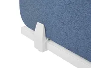 Desk Screen WALLY 160 x 40 cm Blue_800689