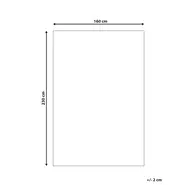 Outdoorteppich KOHIMA Grau 160 x 230 cm_992469