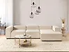 Modul Ecksofa 4-Sitzer ARDAL Stoff Beige linksseitig