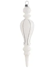 Weihnachtskugel 35er Set SNOWFALL Glas Blau_1028581