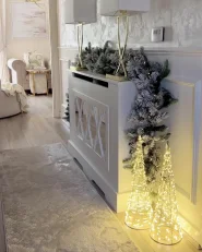 Outdoor Decoration LED KOTALA 57 cm Christmas Tree Silver_1170089
